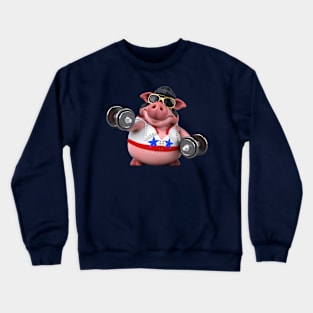 pig star Crewneck Sweatshirt